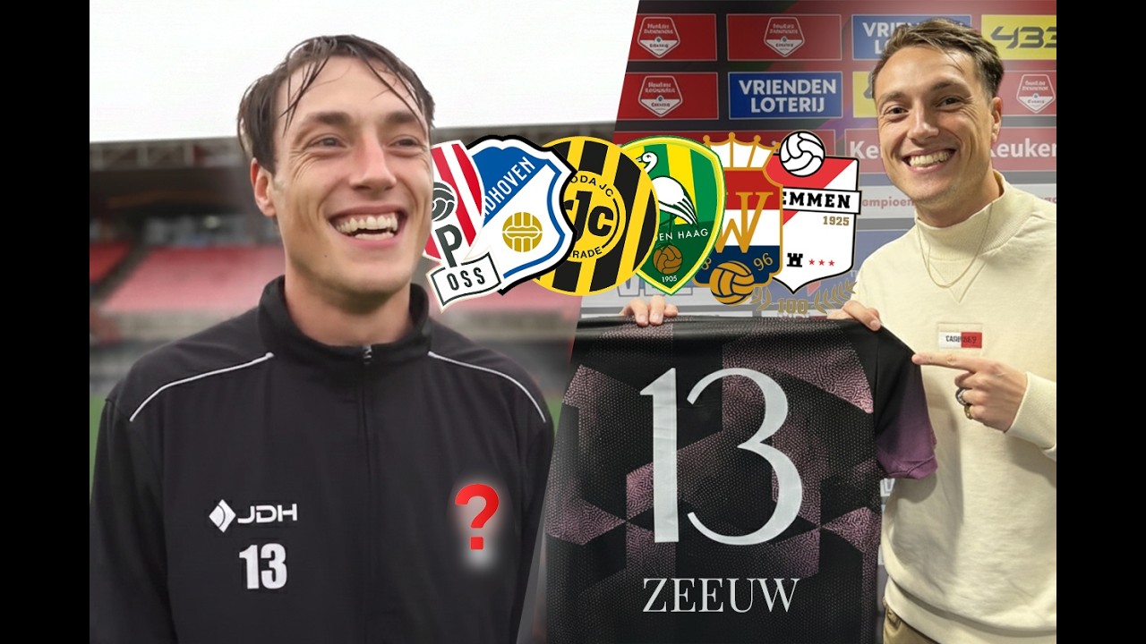 Ik was stiekem een half jaar profvoetballer in Nederland 🫣⚽️ | Nu of Nooit #8