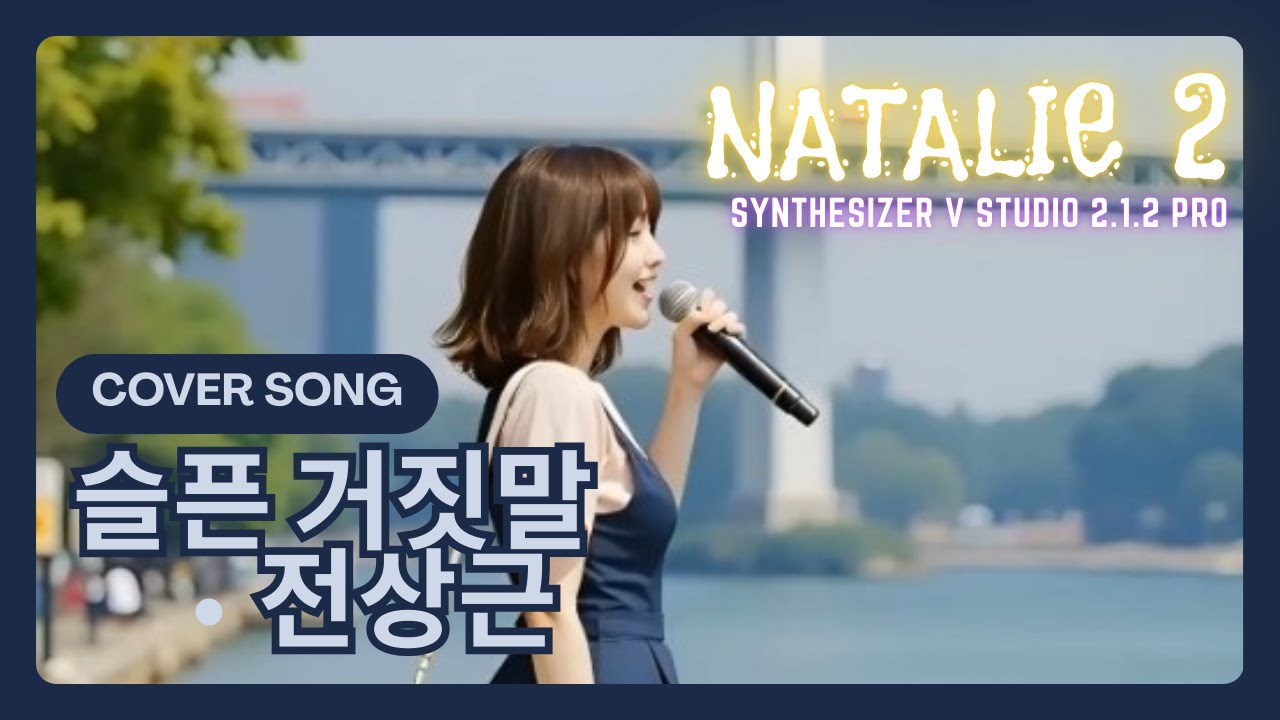 슬픈 거짓말 - 전상근🎤[Synthesizer V Studio 2.1.2 Pro][Natalie 2] 신스V 커버