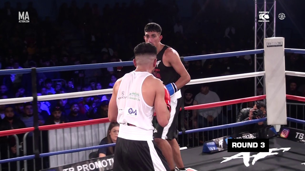 Zeeshan KAMRAN vs Nefsta KHAN TB PROMOTIONS ALONGSIDE ONE PUNCH KO PROMOTIONS