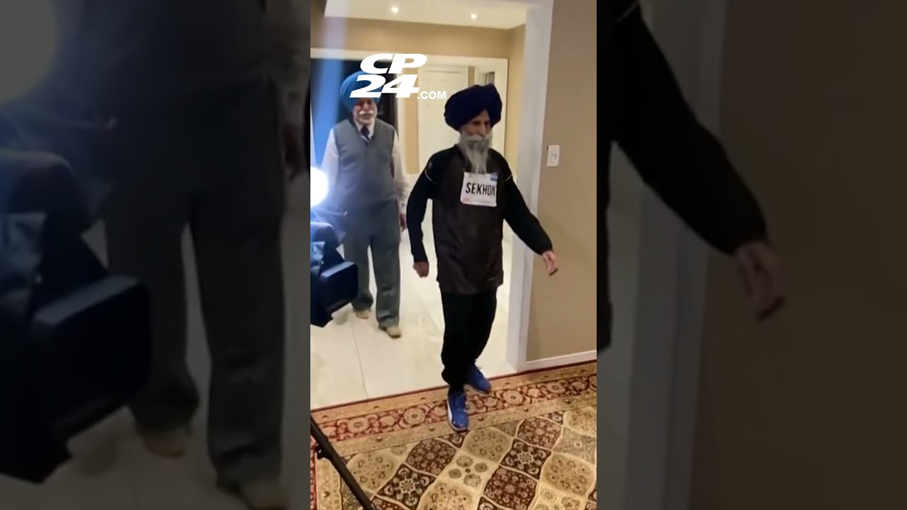 102-летний мужчина выиграл четыре турнира на Canadian Masters.
