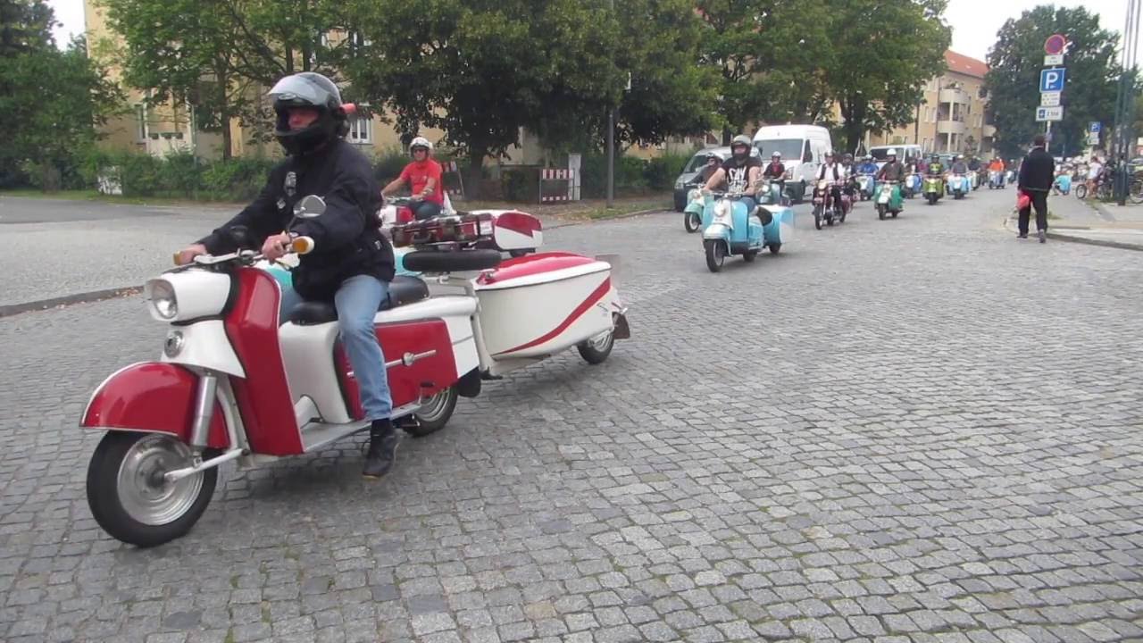 16. IWL-Motorroller-Treffen in Ludwigsfelde - August 2016