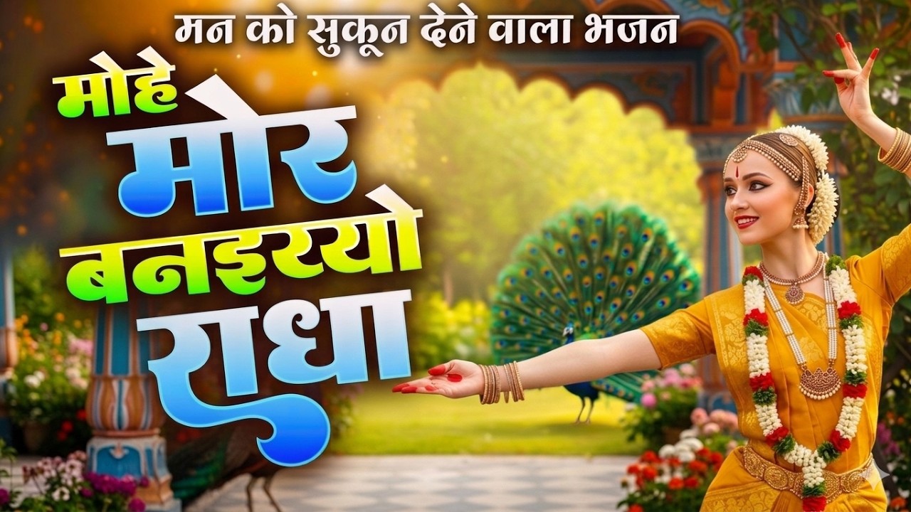 मोहे मोर बनइय्यो राधा | Mohe Mor Banaiyo Radha Apne Vrindavan Ko | Peaceful Radha Krishna Bhajan