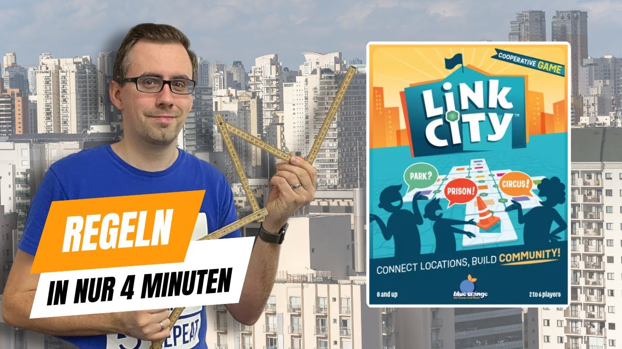 #Regeln - Link City (Asmodee 2024) | kooperativer St&auml;dtebau leicht gemacht