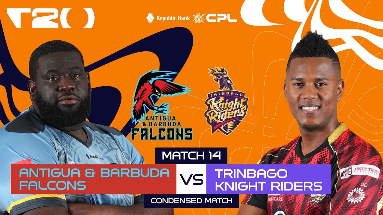 Condensed Match | Antigua & Barbuda Falcons vs Trinbago Knight Riders | CPL 2026