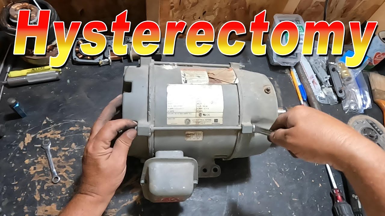 Scrapping an Electric Motor for Copper Wire |  The Full Hysterectomy