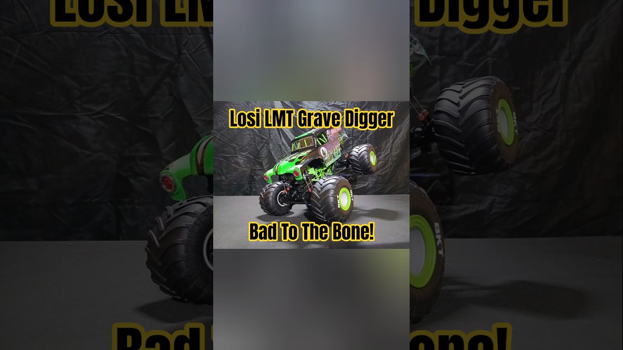 LOSI LMT GRAVE DIGGER 2.0 &mdash; Monster Jam LEGEND RC Unboxing & First Look!