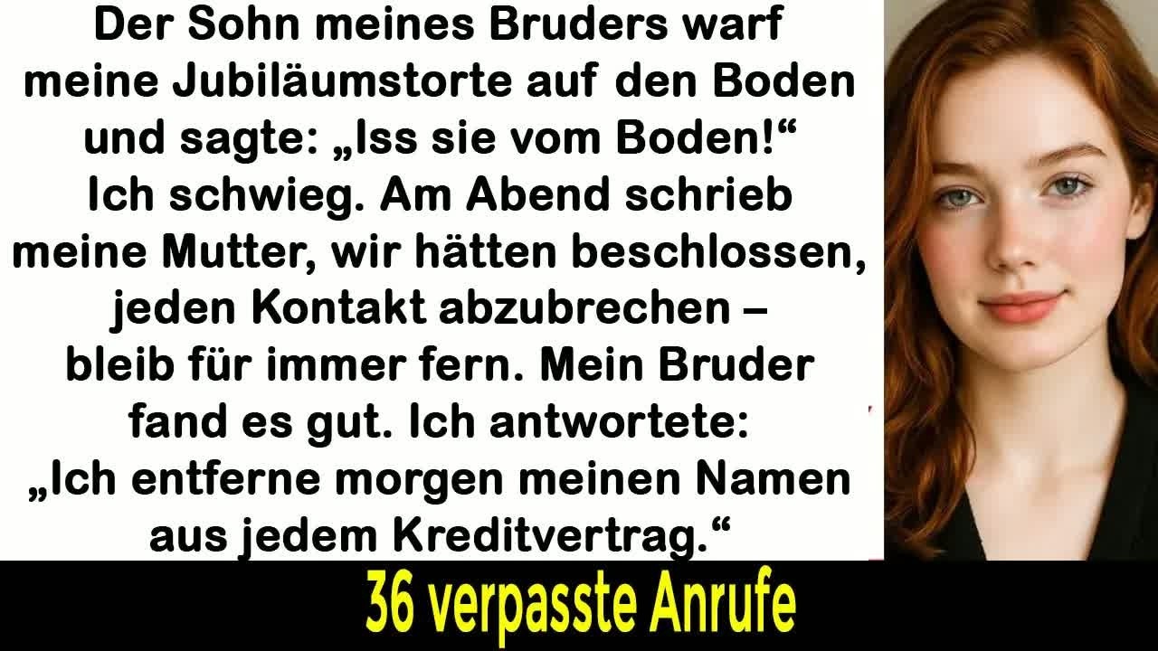 „Der Sohn meines Bruders warf meine Jubiläumstorte zu Boden – doch meine Reaktion schockierte al