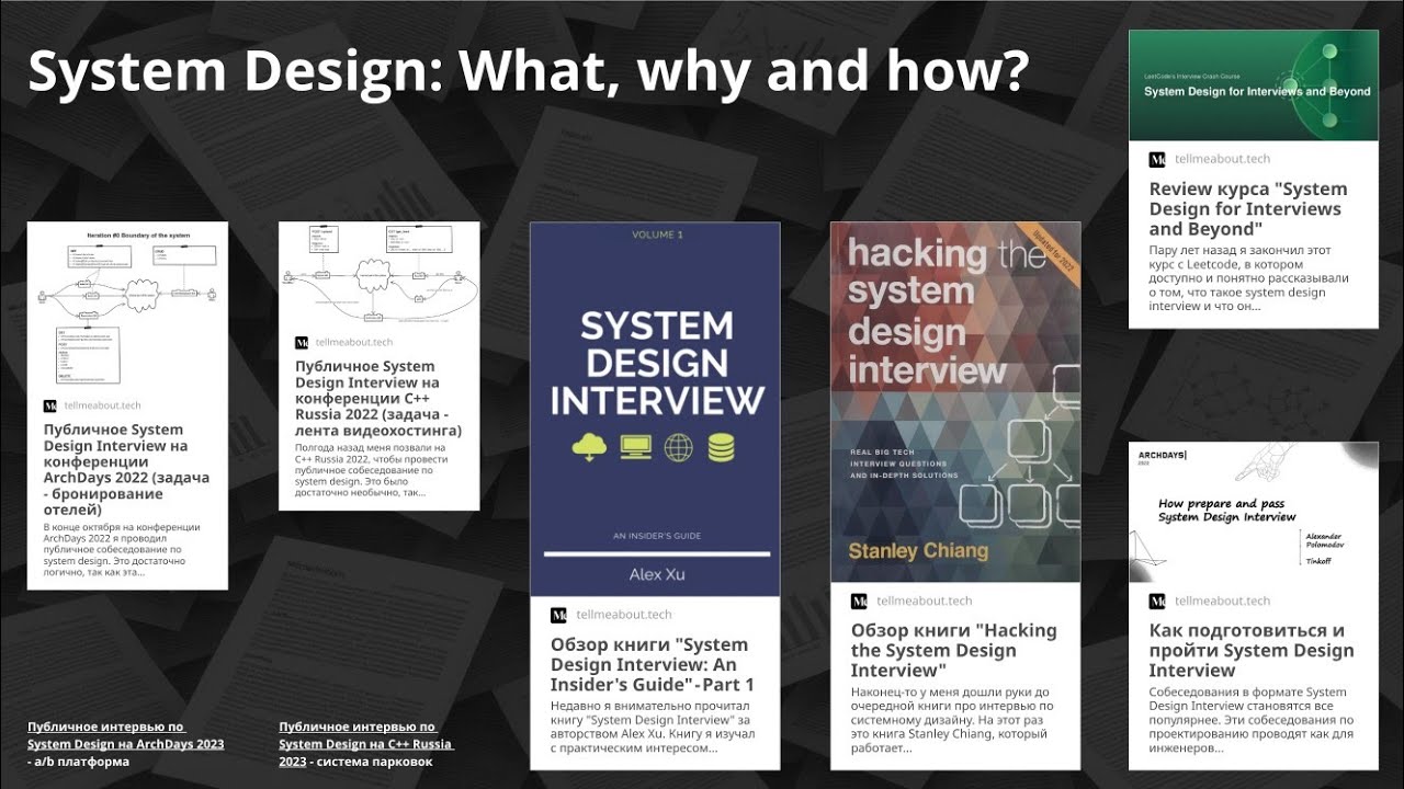 System Design Interviews: What, why and how?