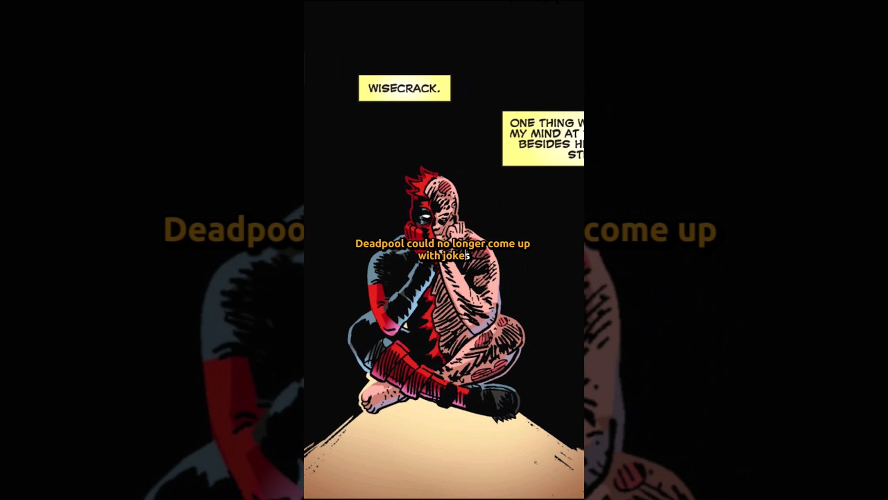 Deadpool, No More Jokes...
