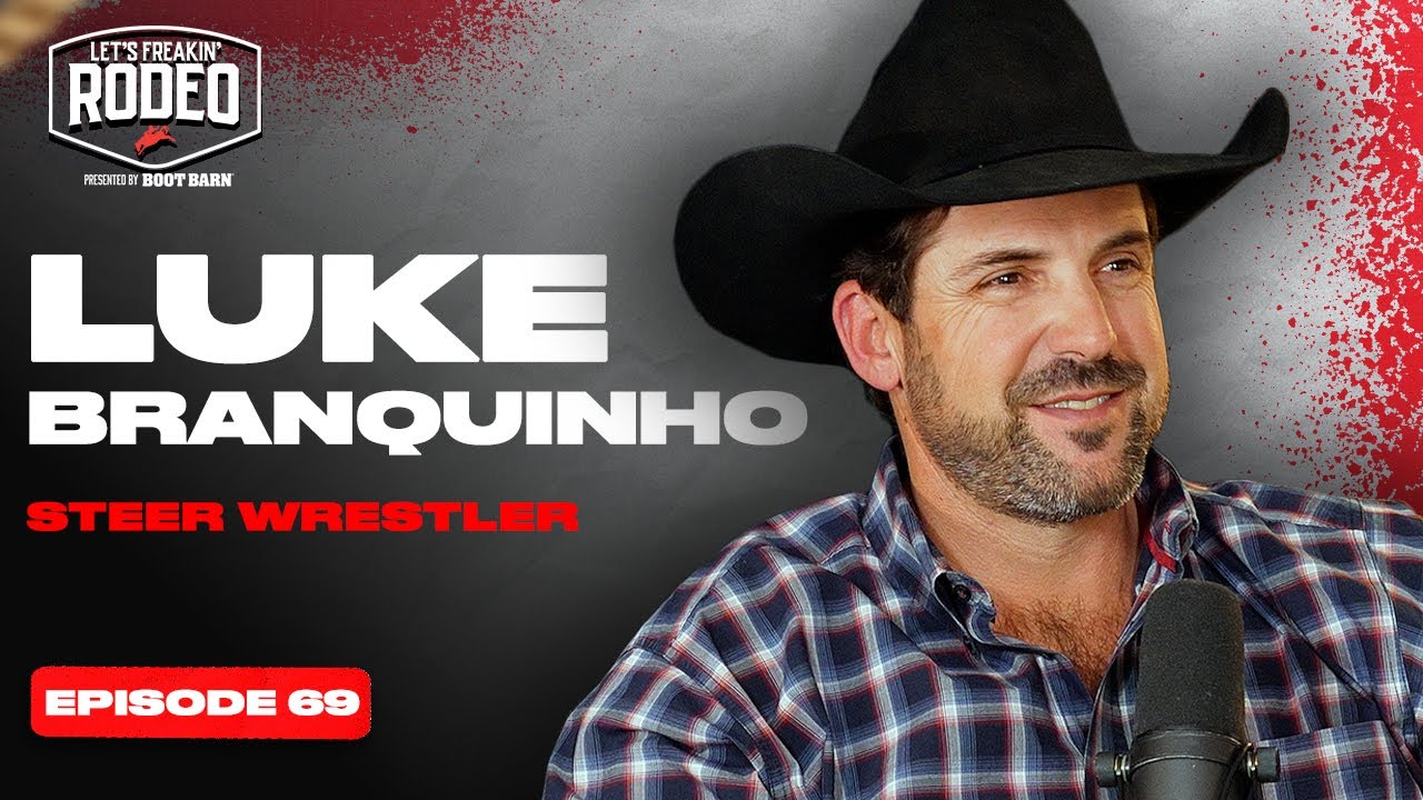 The Mindset Behind 5 World Titles in the Steer Wrestling | Luke Branquinho
