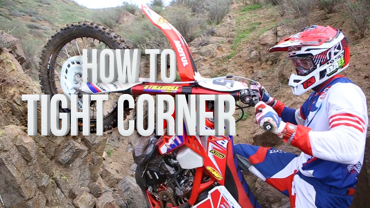 Tight One Footed Plant Corners with Max Gerston - Dirt Bike Magazine