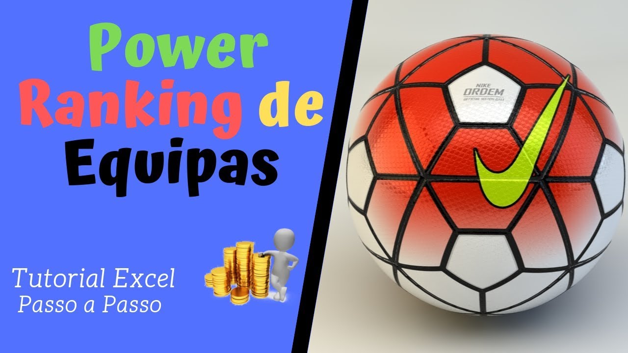 Constrói o teu power ranking em excel | Tutorial Excel passo a passo 👍😀