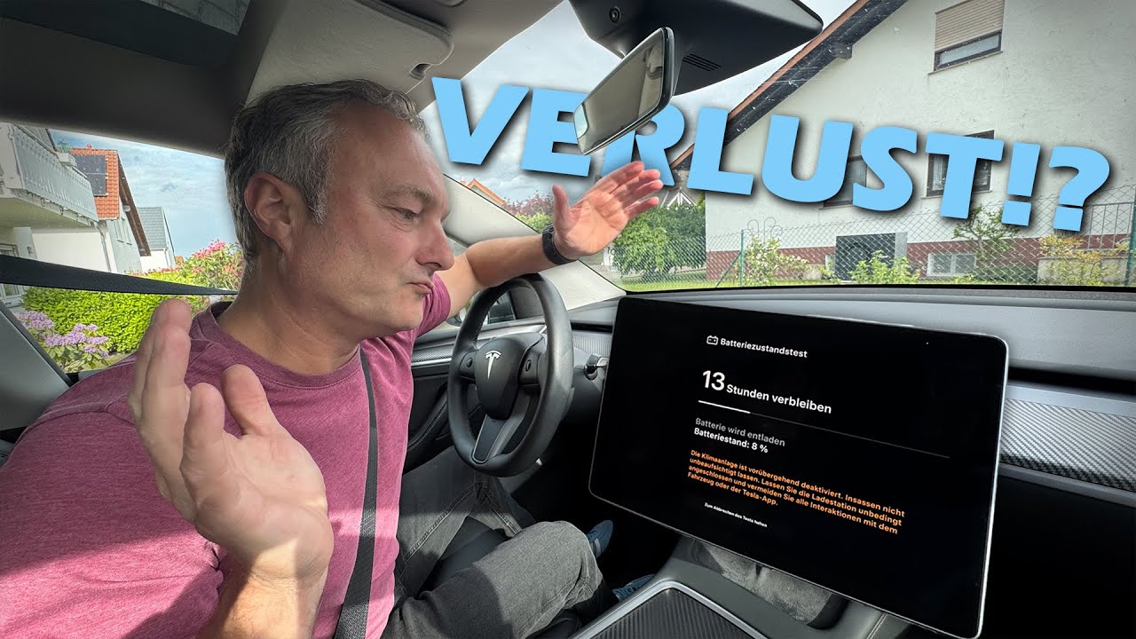 Tesla Batteriezustand Test