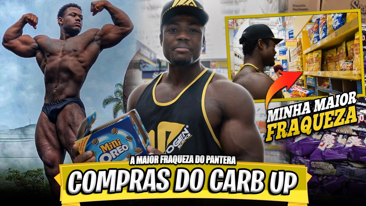 PANTERA MOSTRA A COMPRA DO CARB UP DE UM BODYBUILDER
