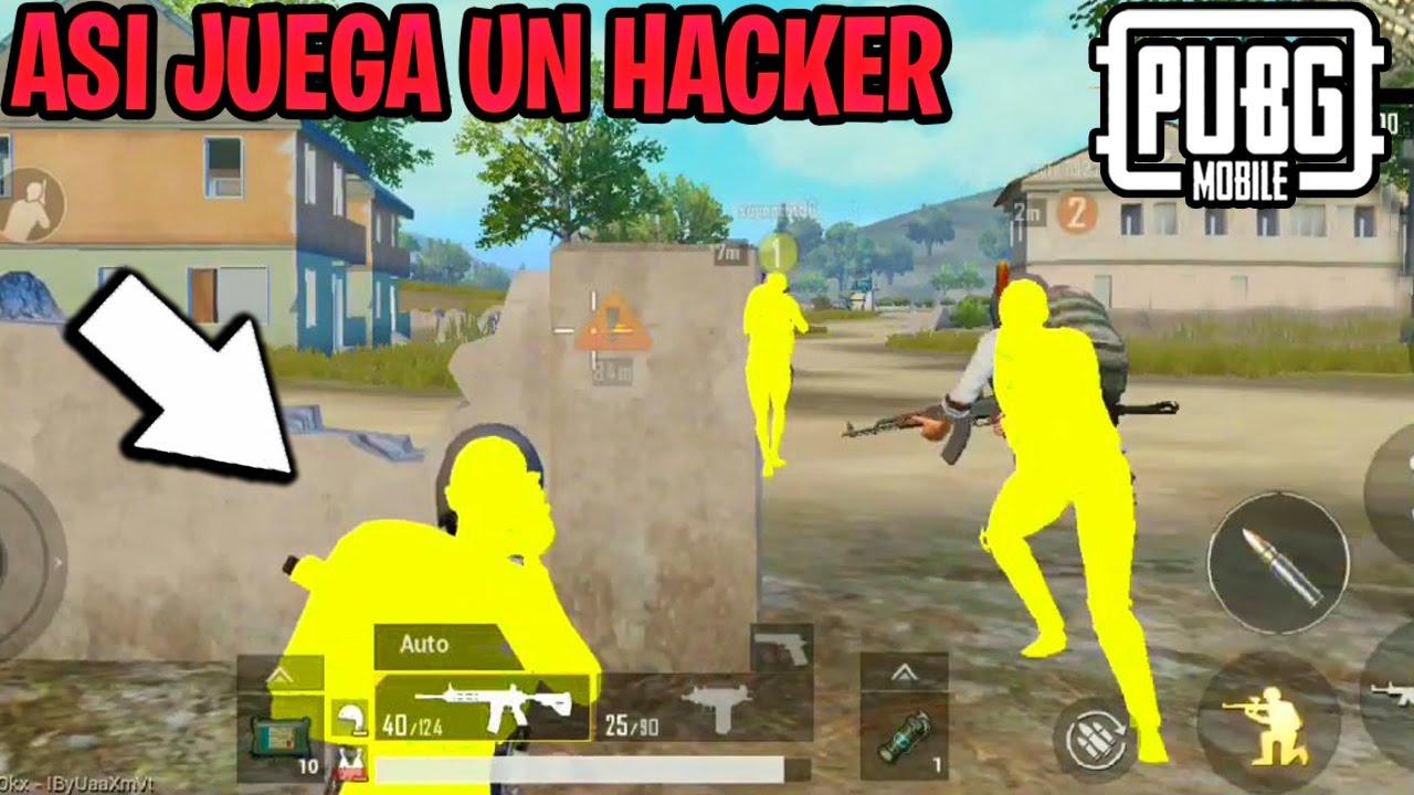 ASI JUEGA UN HACKER EN PUBG MOBILE - ENSE&Ntilde;O SU PARTIDA con AIMBOT!!