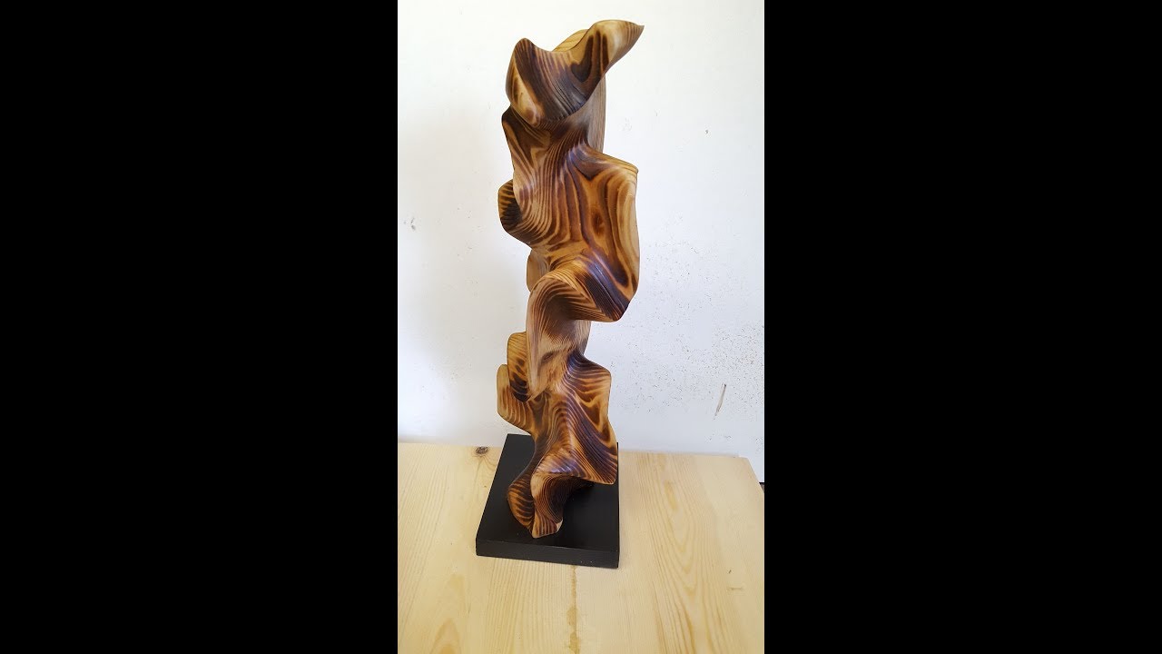 power carving - how to make a wooden sculpture