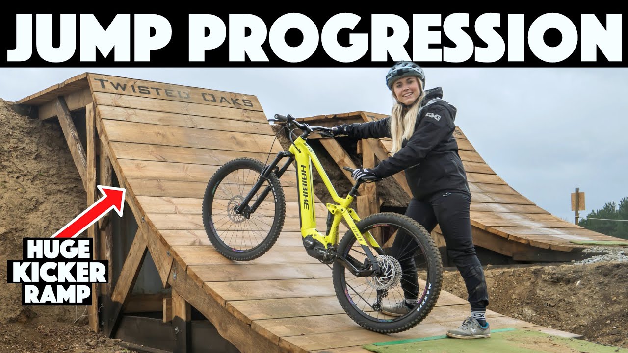 OVERCOMING FEAR & RIDING A HUGE KICKER RAMP!!