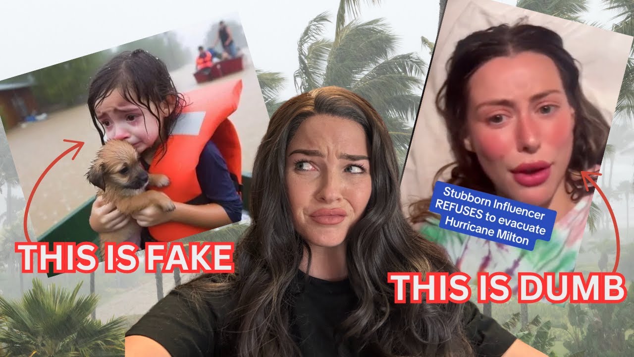 INFLUENCERS AND SCAMMERS ARE GRIFTING DURING HURRICANES