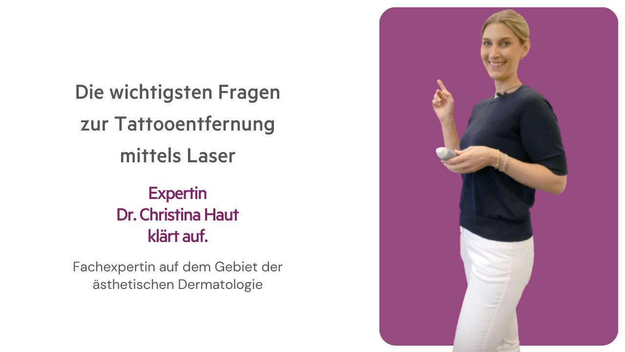 Dr.  Christina Haut  - Tattooentfernung mittels Laser - Alle Fragen zum Ablauf | HAUTarztpraxis