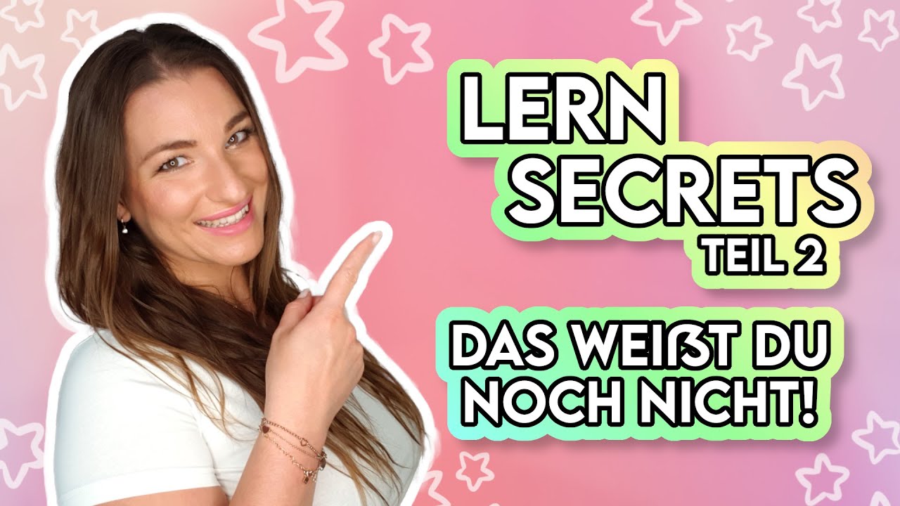 Das weißt du bestimmt noch nicht übers LERNEN 🤫 (und lernst du auch nicht in der Schule!)