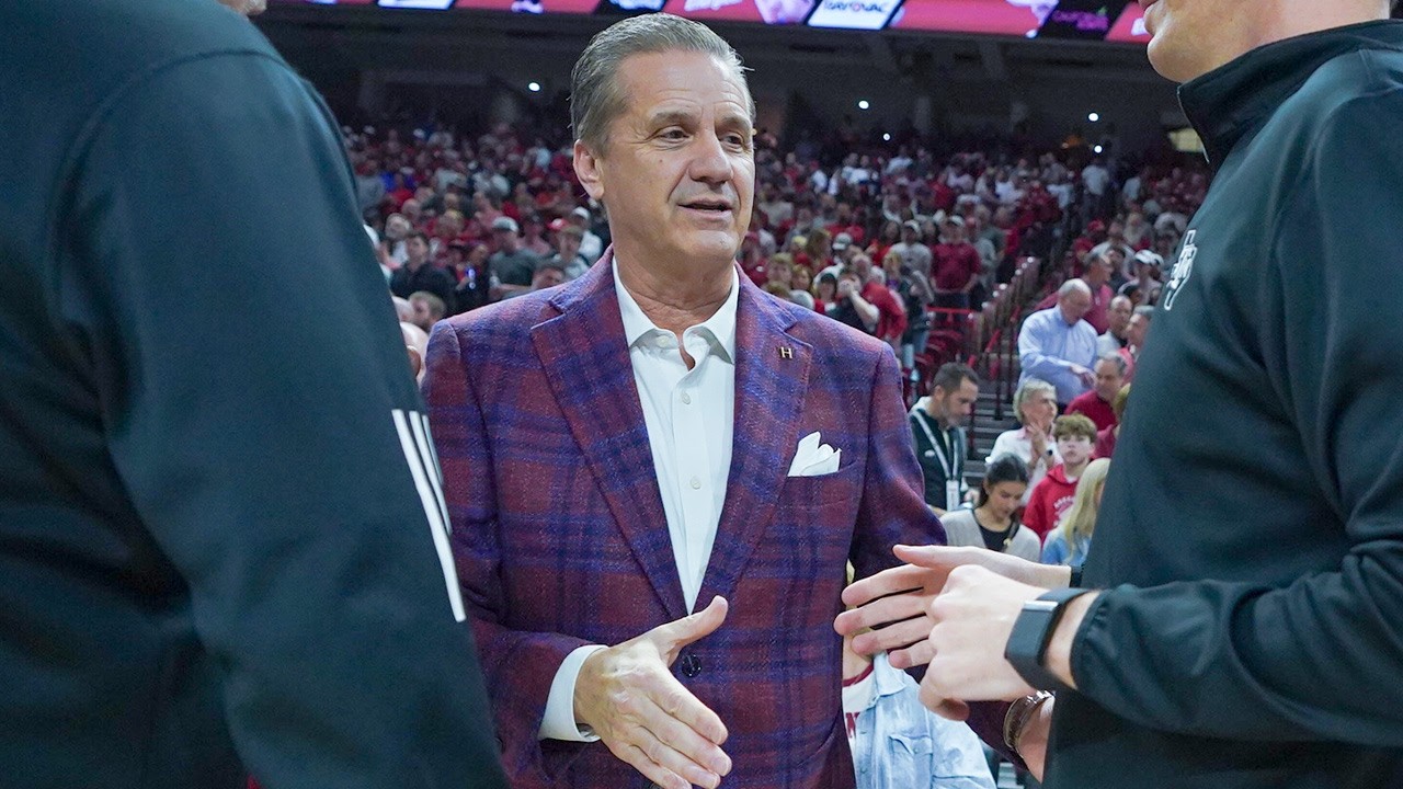 Razorbacks' coach John Calipari after keeping momentum rolling in win