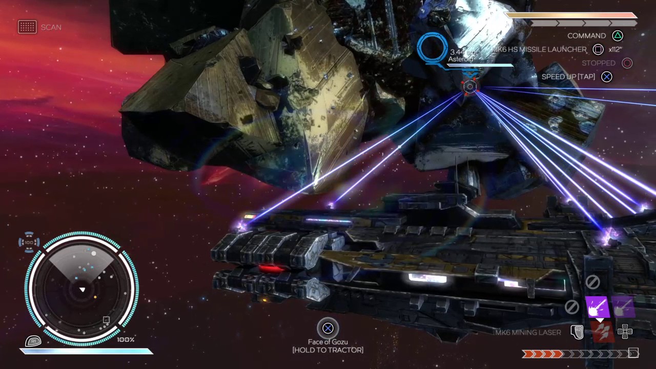 Rebel Galaxy Found Face of Gozu PS4