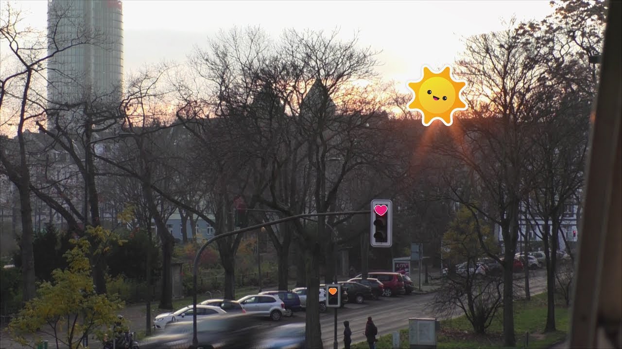 Short Timelaps with Panasonic HC-V777 /New/sunset
