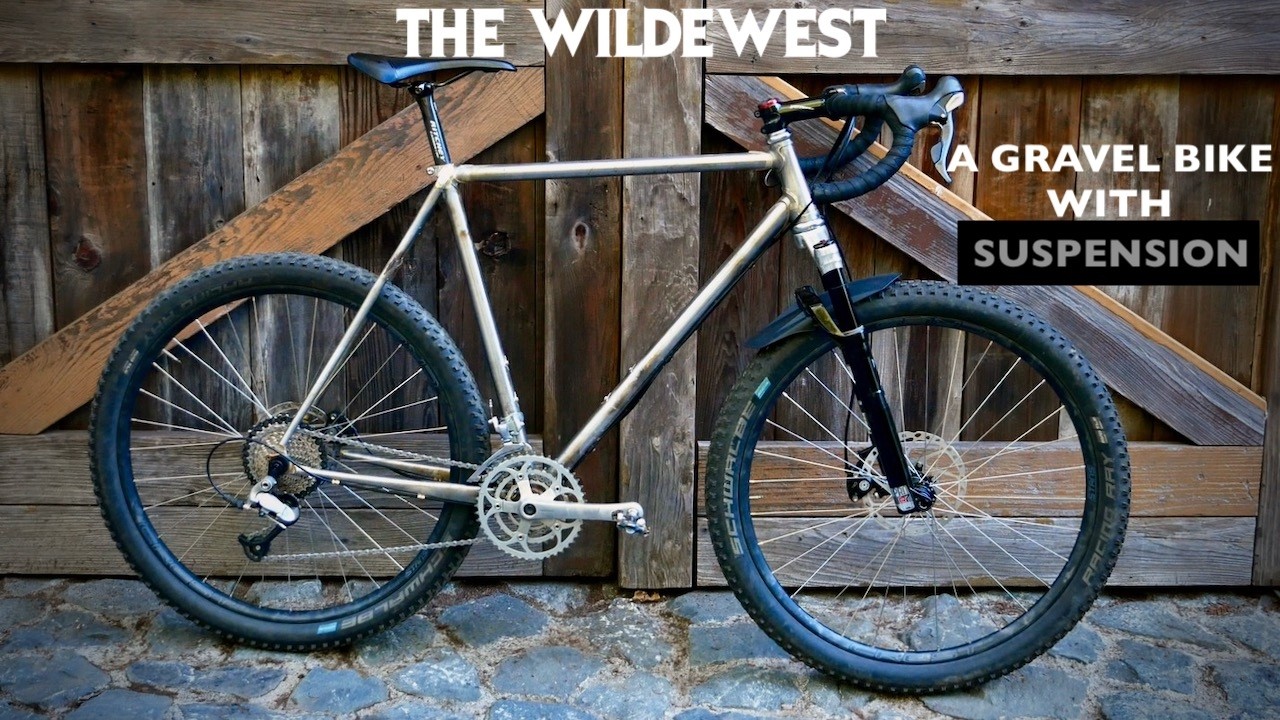 I made a Suspension Gravel Bike and it's called the WildeWest