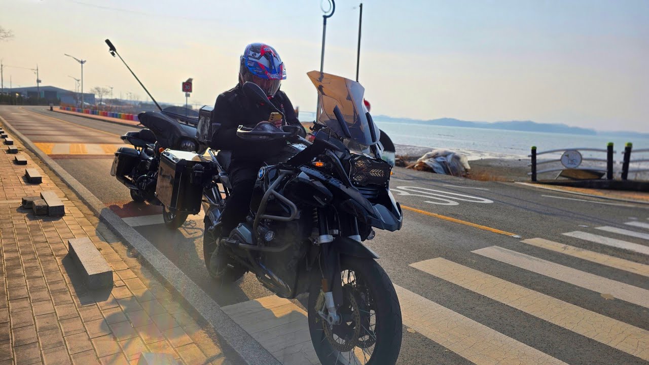 Ep1.BMW R1200GS ADV & Harley-Davidson Street Glide #Insta 360 x5 #Dji mic mini 할리 스글
