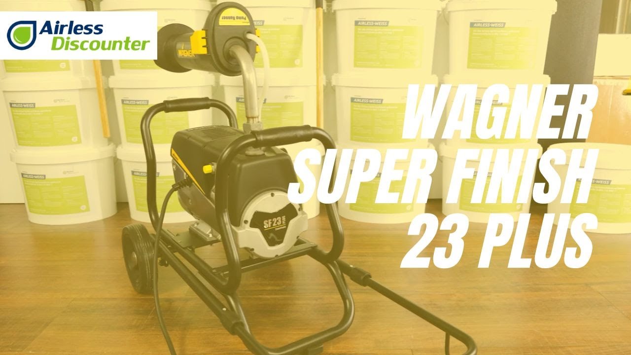 Présentation de la pompe Wagner SF 23 Plus