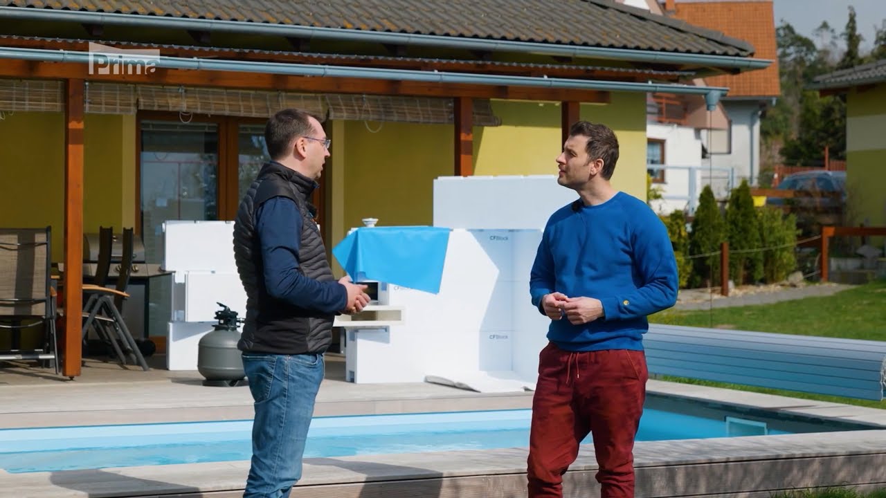 Receptář Prima nápadů - stavba bazénu CF Block
