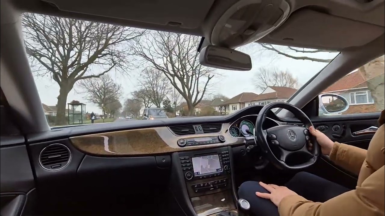 w219 Mercedes CLS63 AMG Resonator Delete with H-Pipe - Cold Start/Drive by/Driving in town