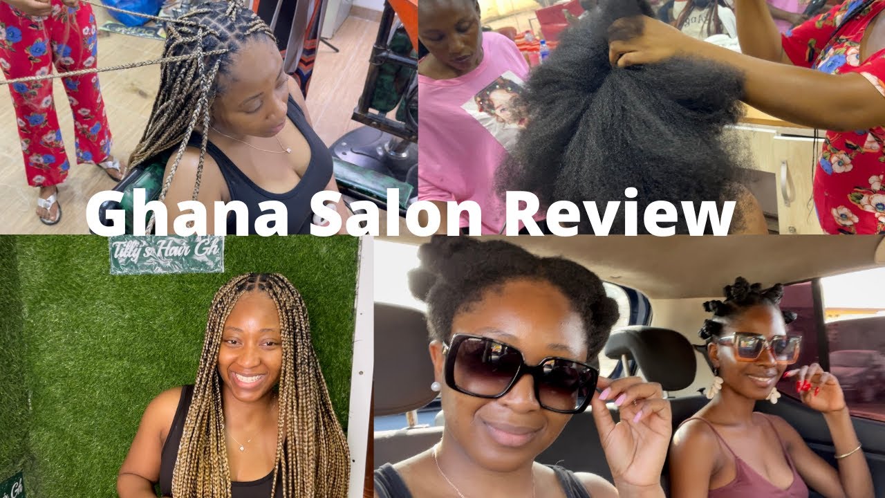 BEST OR WORST HAIR SALON IN GHANA ? | TILLYHAIRGH | SALON REVIEW | GHANA VLOG