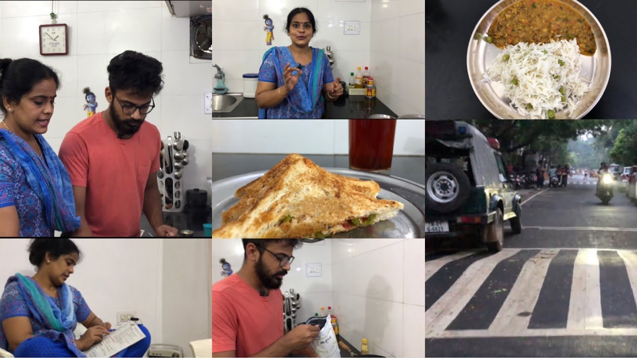 Friday vlog/Morning to Afternoon Vlog/Green Moong Dhal Gravy/Side Dish For Chappathi