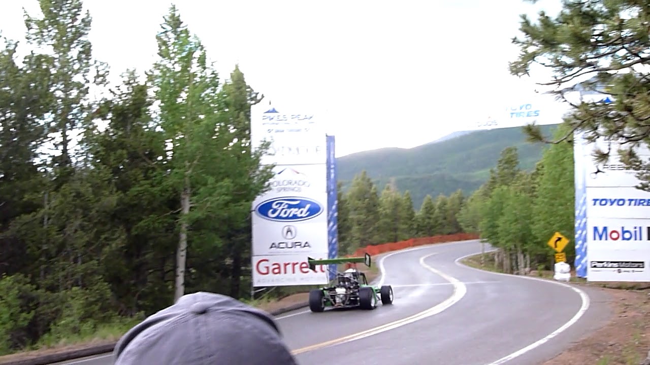Pikes Peak International Hill Climb (PPIHC) 2019 - Open Wheel Spinning
