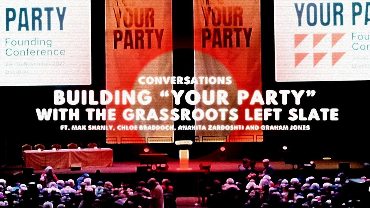 Conversations: Building Your Party with the Grassroots Left slate