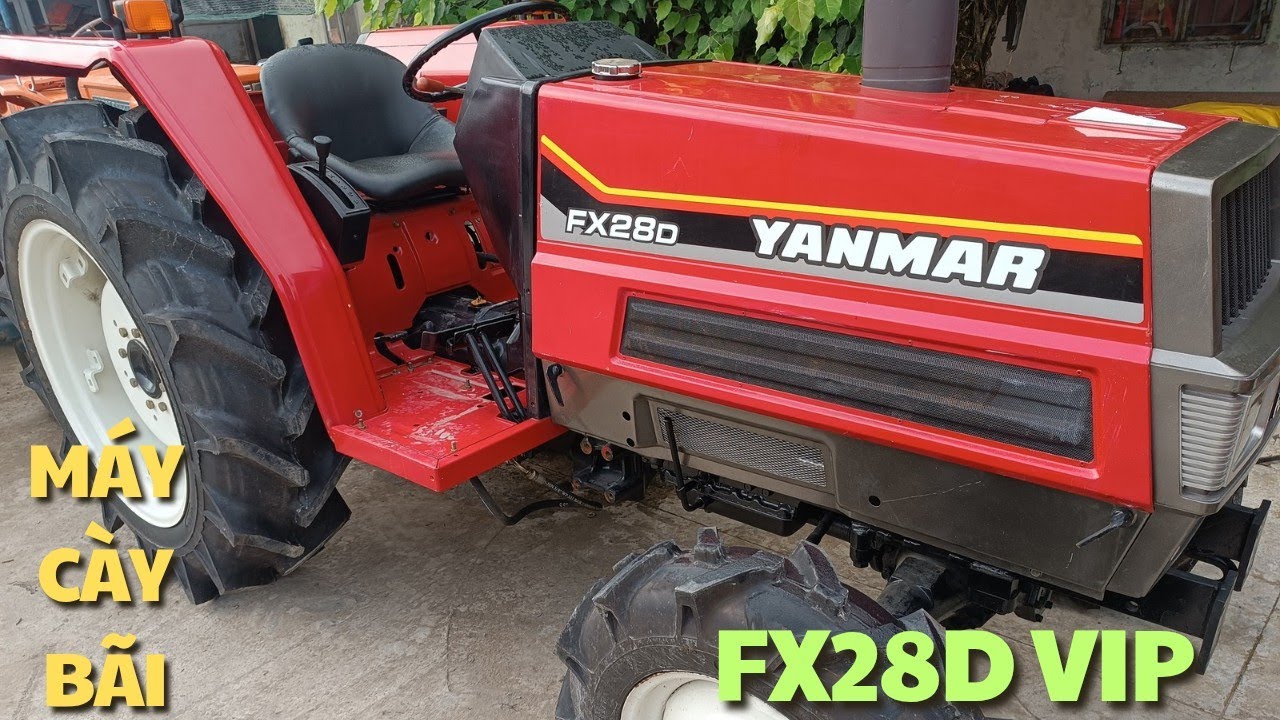 Báo giá con máy cày Yanmar FX28d bãi nhật, tuyển vip 2 cầu, trợ lực, số trong phần mô tả