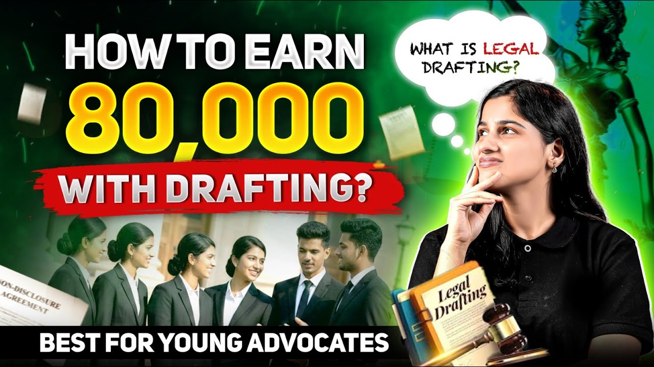 How to Start Earning with Legal Drafting | Deeksha Choudhary