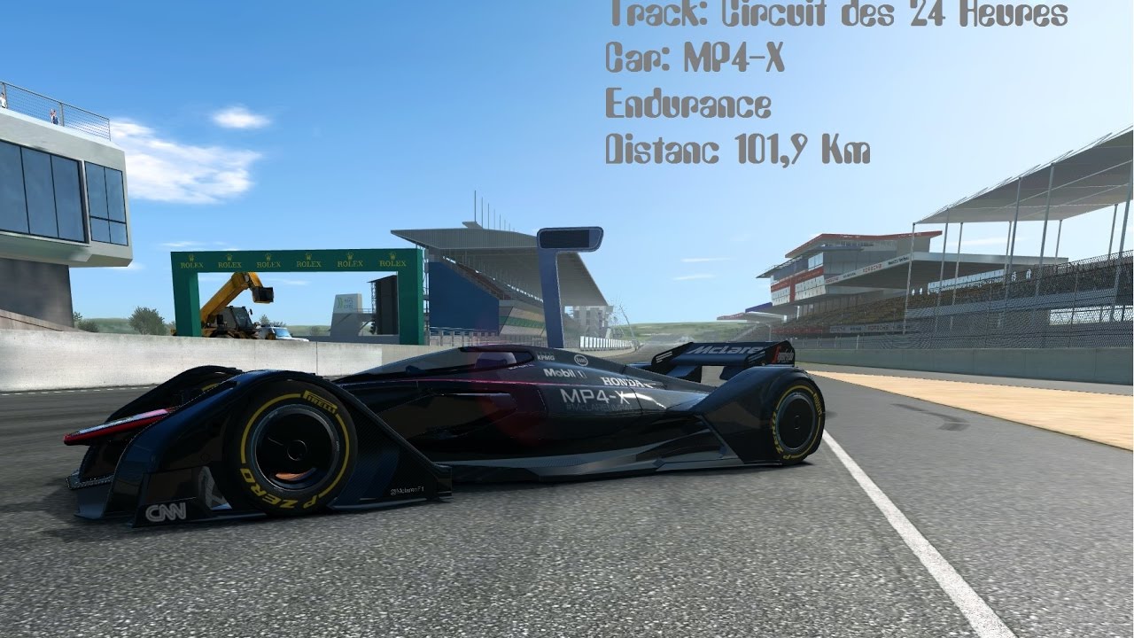 MP4-X Endurance at LeMans +100km