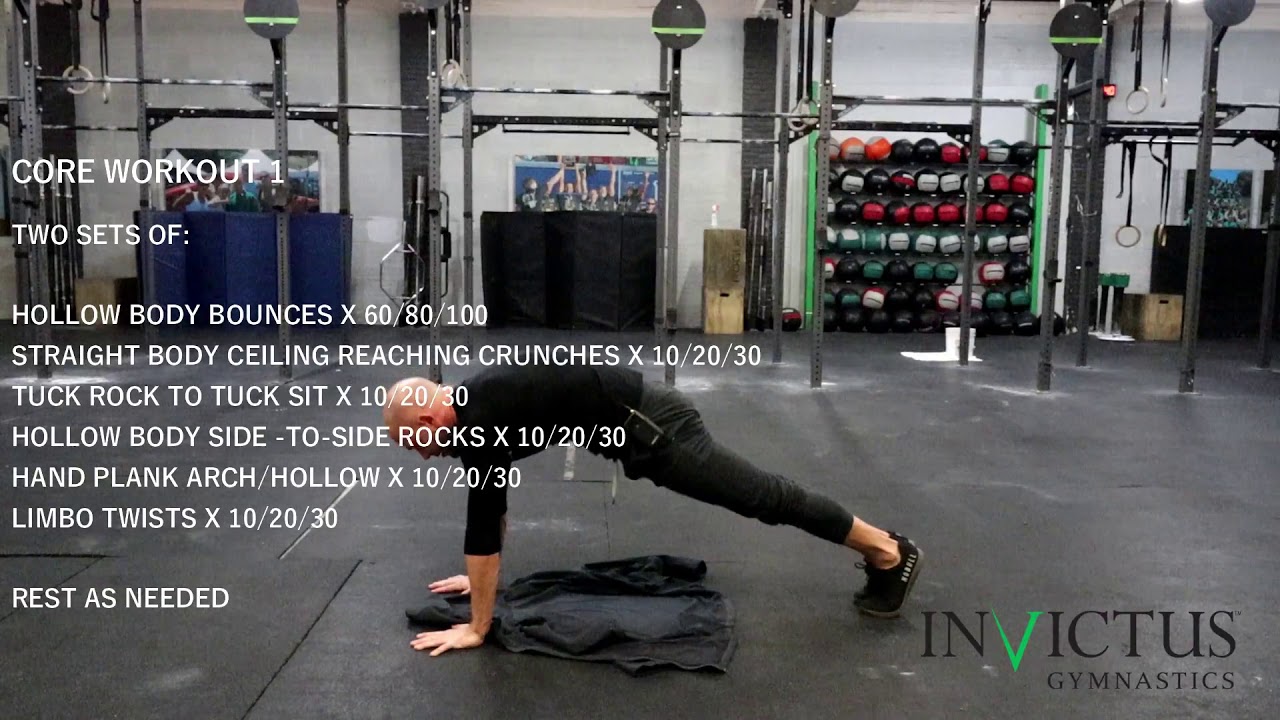Core Workout #1 | CrossFit Invictus | Gymnastics