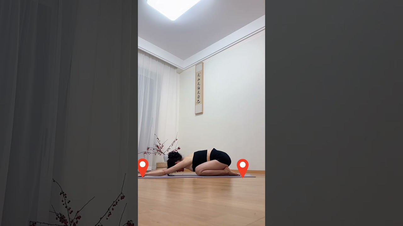 How to find your exclusive lower dog distance Follow me to do the right practice