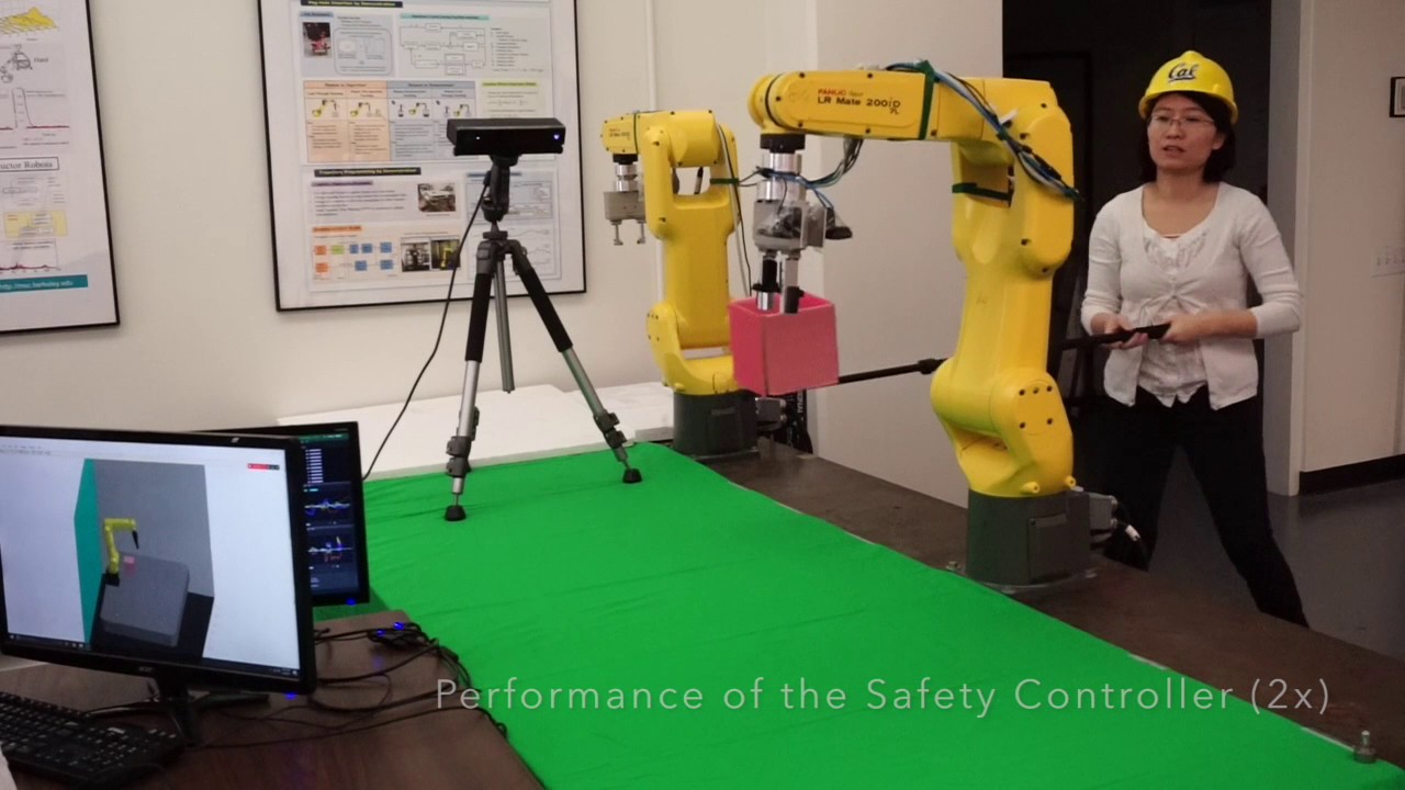 Safe Human Robot Interactions Enabled by the Safety Controller