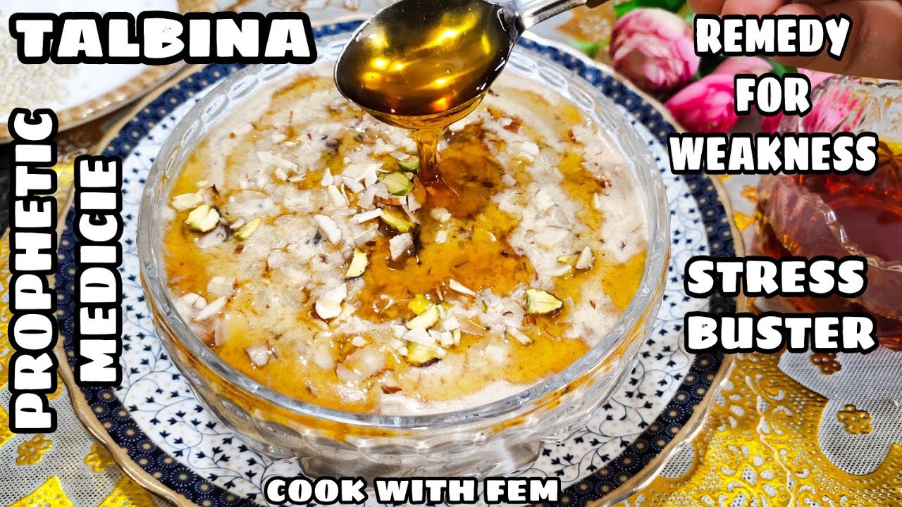 Talbina (Prophetic Medicine) Tasty And Healthy Ramzan Recipe - Remedy For Weakness,Stress,Depression