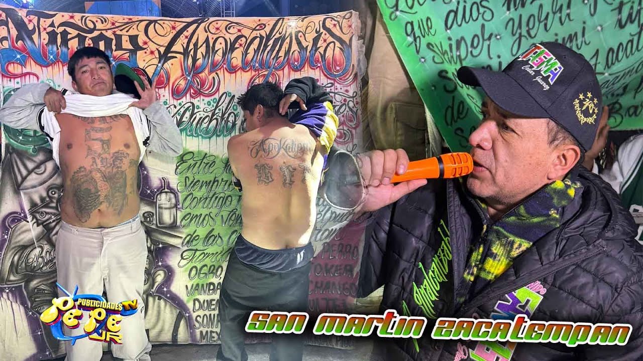 SONIDO FANTASMA HACE UNA NOCHE INALCANSABLE  EN SAN MARTIN ZACATEMPAN