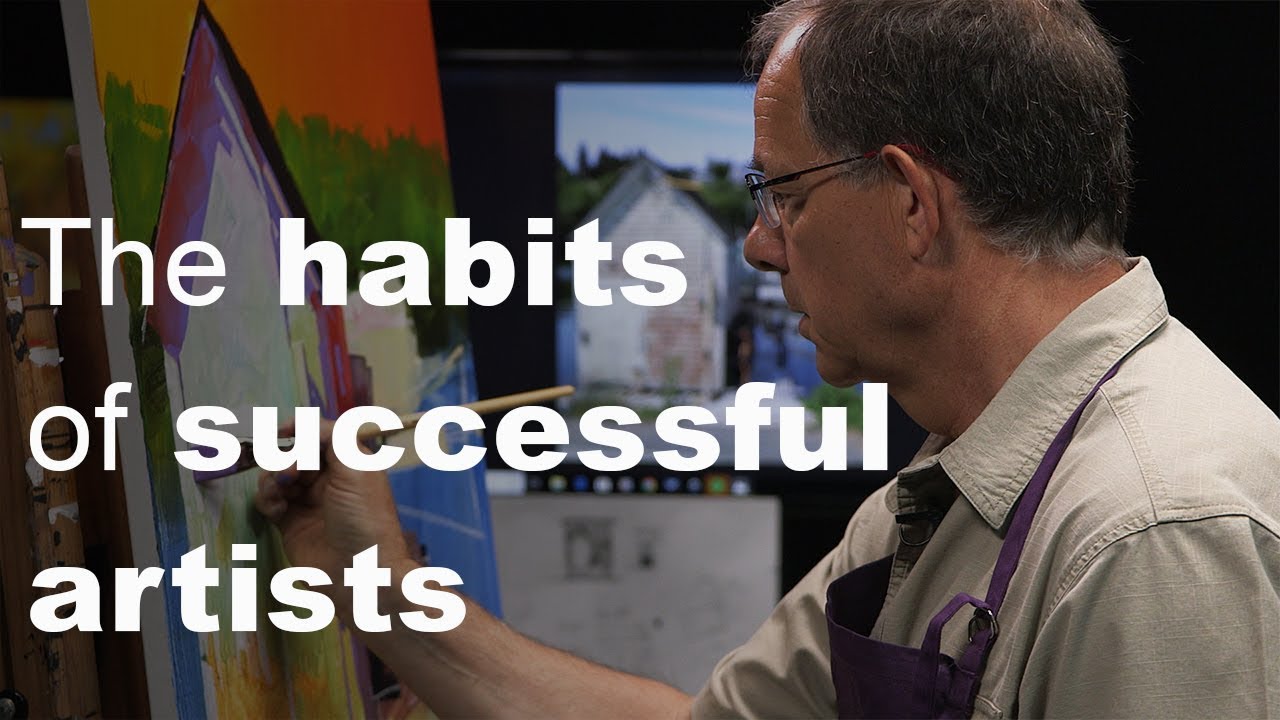 The surprising habits of successful artists