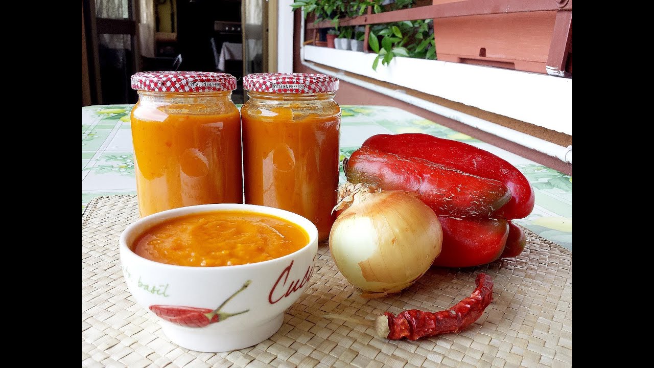 Salsa di peperoni - Le video ricette di Lara
