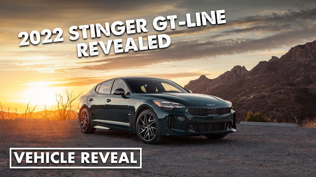2022 Kia Stinger GT-Line revealed