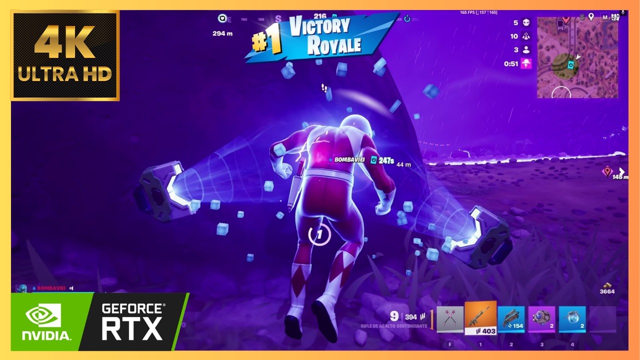 Fornite Duo Gameplay FHD 120fps