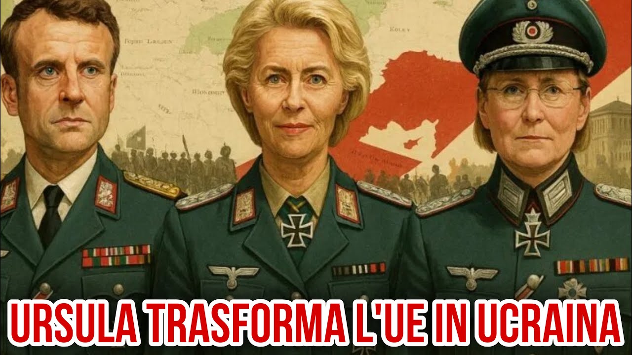 URSULA TRASFORMA L’UE IN UCRAINA. 