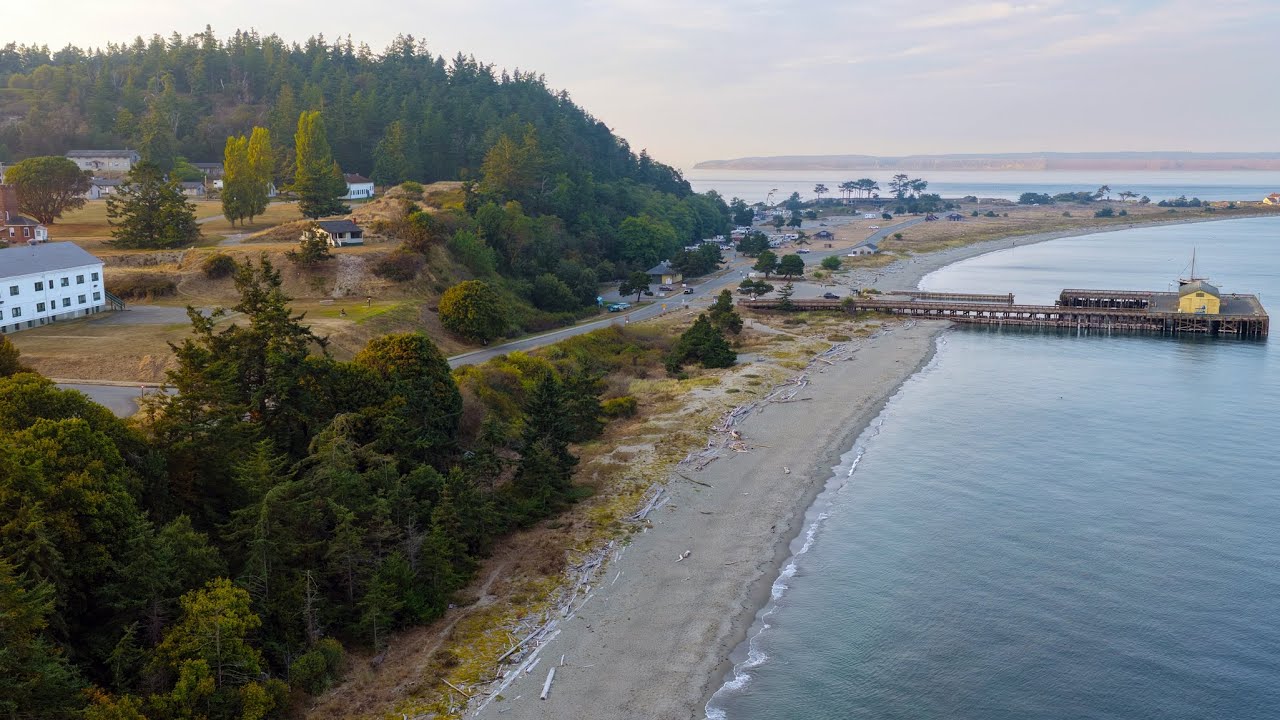 Soaring Over Fort Worden: Cinematic PNW Drone Journey (4K)